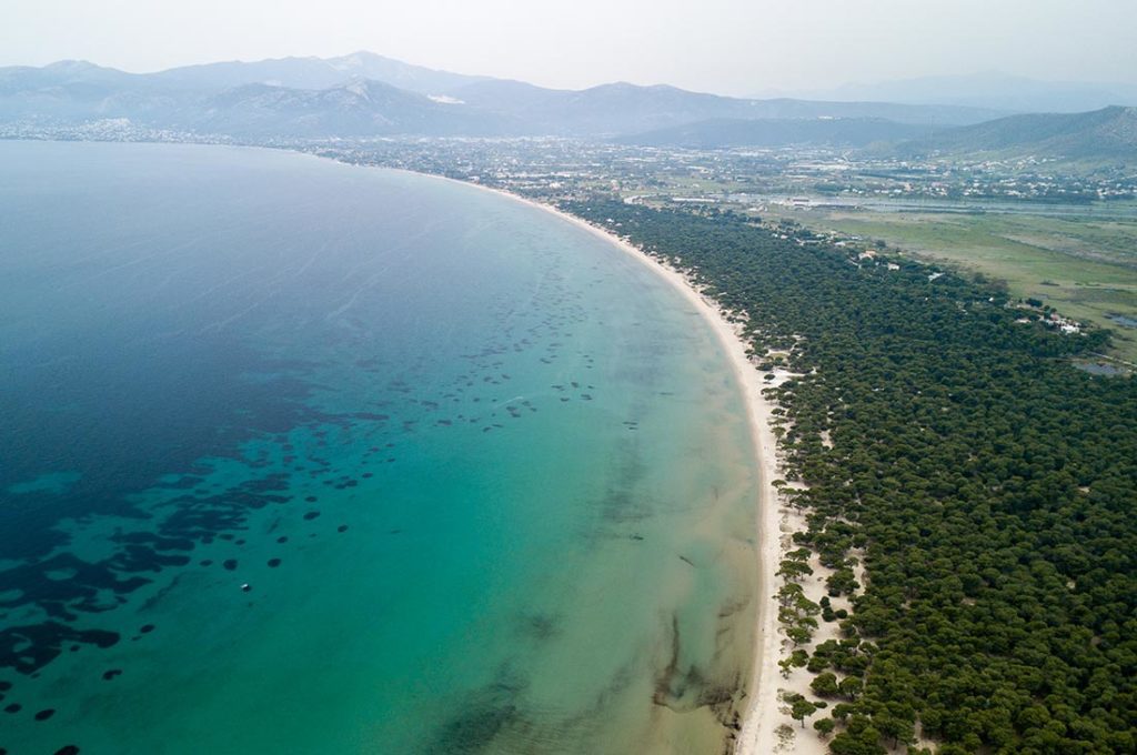 Sea Baths at Marathona Beach