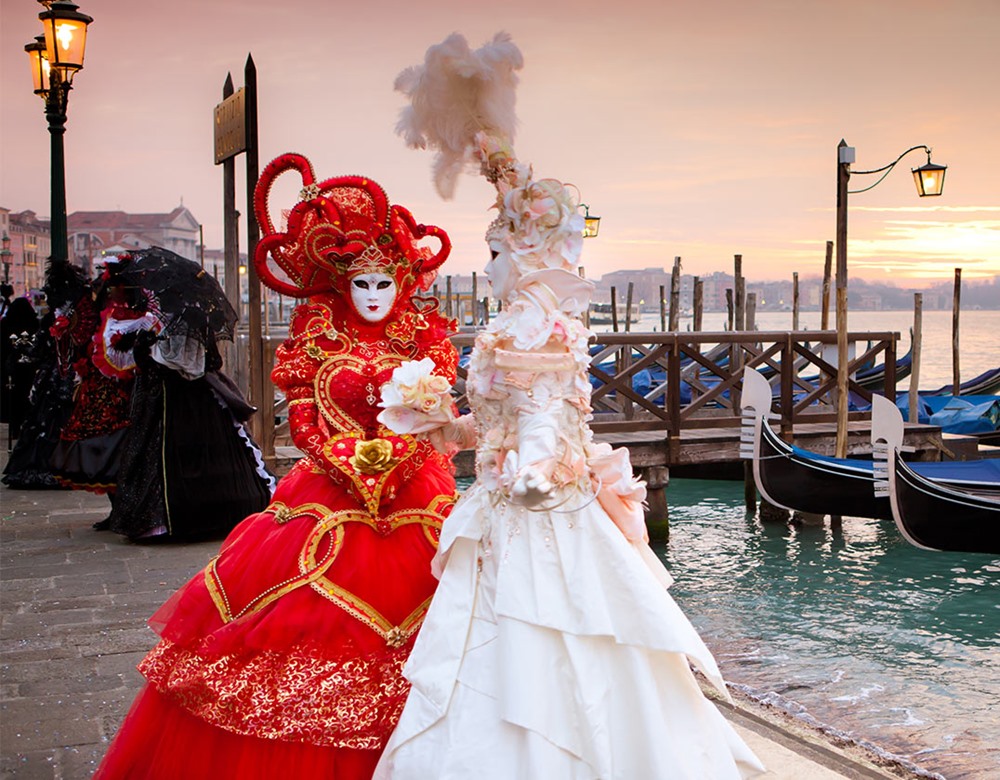 Excursion d'Halloween au Carnaval de Venise