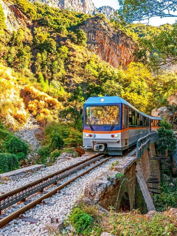 Excursion avec roue dentée à Kalavryta