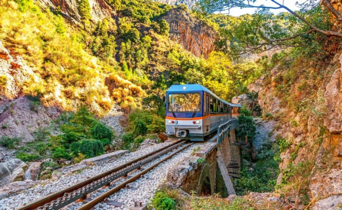 Excursion avec roue dentée à Kalavryta