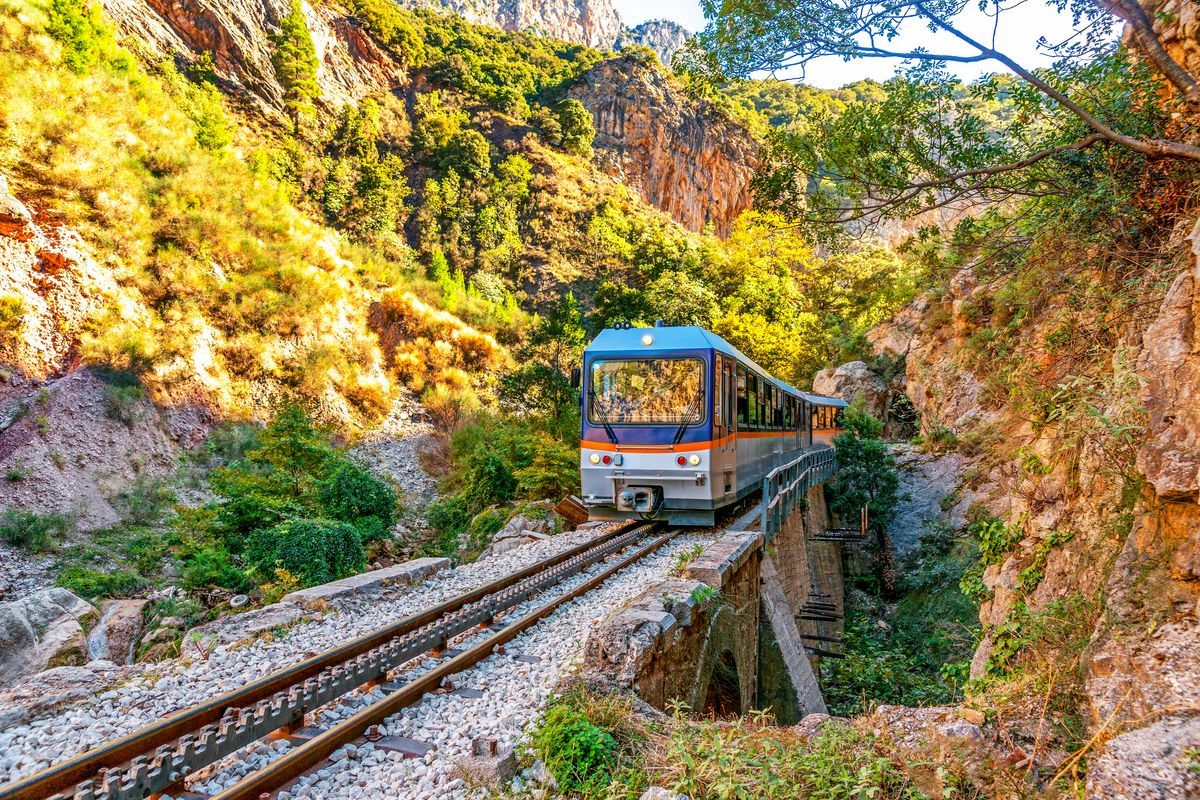 Excursion with cogwheel to Kalavryta