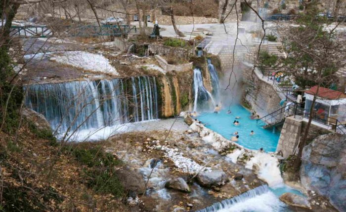 Excursion aux thermes de Pozar
