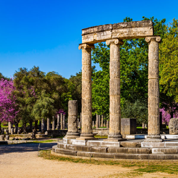 Ausflug zum antiken Olympia-Foloi-Wald