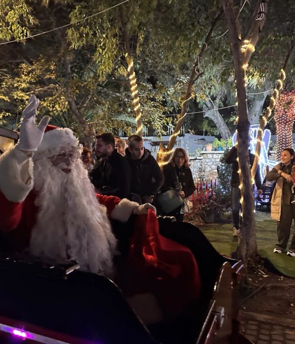 Excursion au parc ferroviaire de Noël de Kalamata