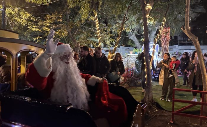 Excursion au parc ferroviaire de Noël de Kalamata