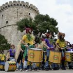 apokriatiki ekdromi thessaloniki naousa karnavali genitsari kai mpoules